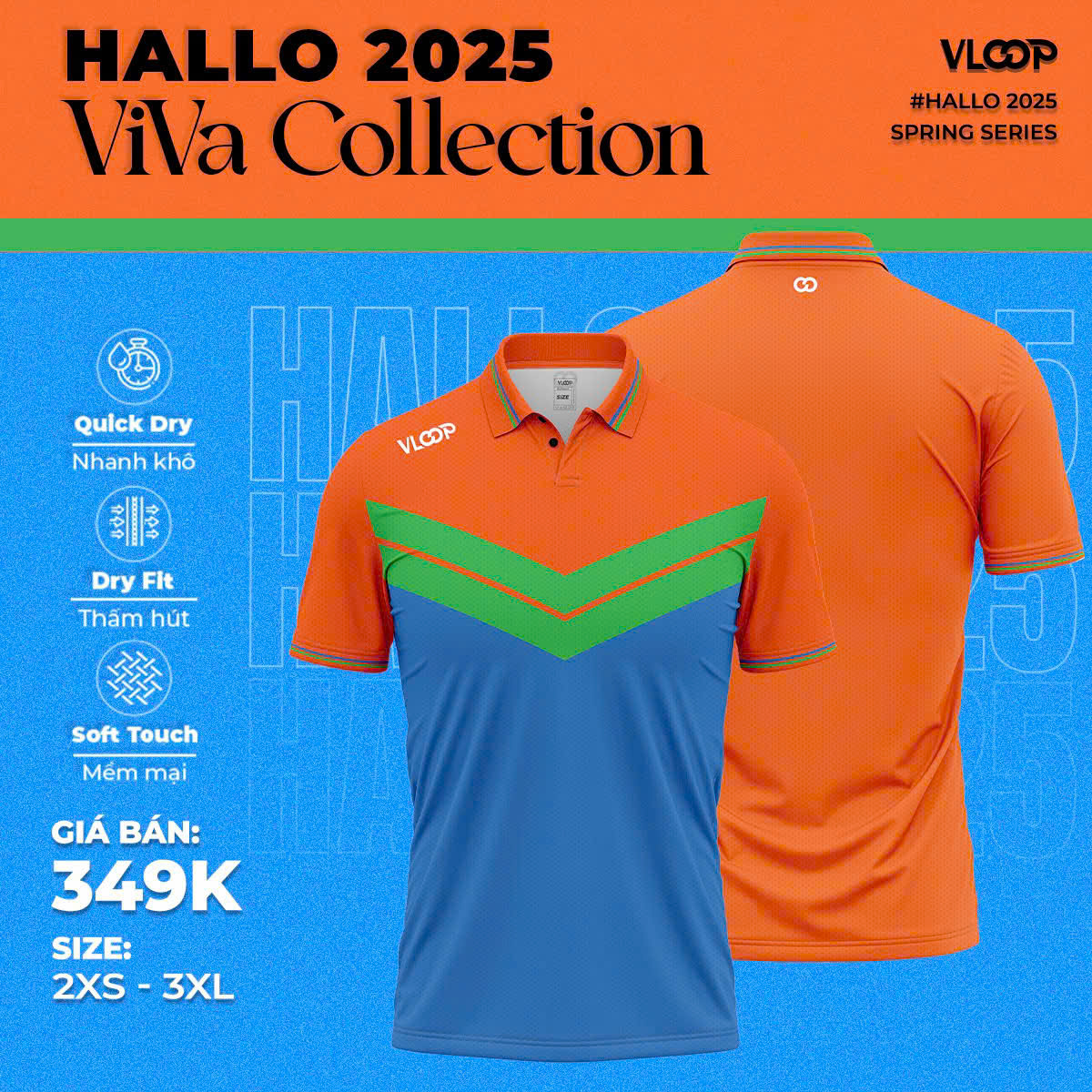 Áo Vloop Viva Collection Cam